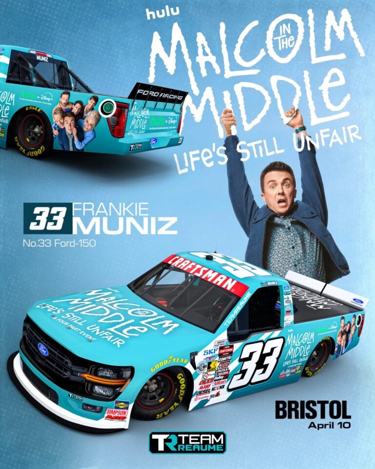 Malcolm in the Middle - NASCAR Paint Scheme
