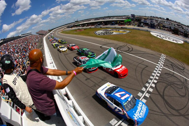Rockingham Speedway - Green flag - NASCAR O'Reilly Series