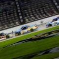 Carson Hocevar leads at Texas Motor Speedway - NASCAR Truck Series