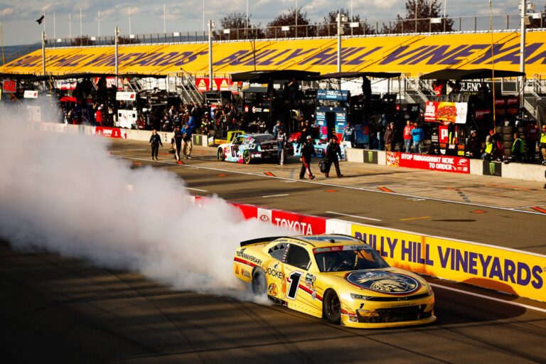 Connor Zilisch - Burnout - NASCAR O'Reilly Series - Watkins Glen International