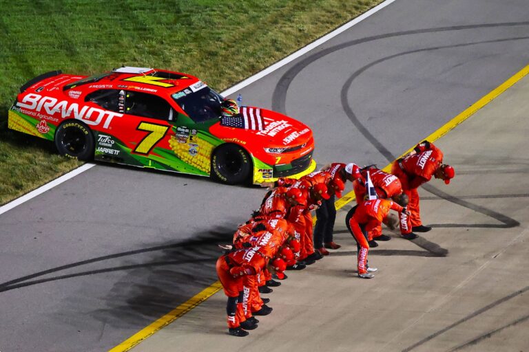 Justin Allgaier - Kyle Busch Bow - Nashville Superspeedway - NASCAR O'Reilly Series