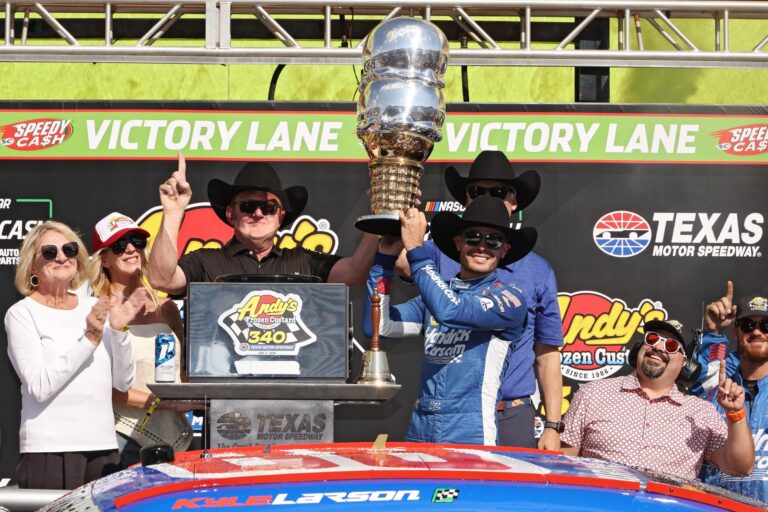 Kyle Larson wins Texas Motor Speedway - NASCAR O'Reilly Series