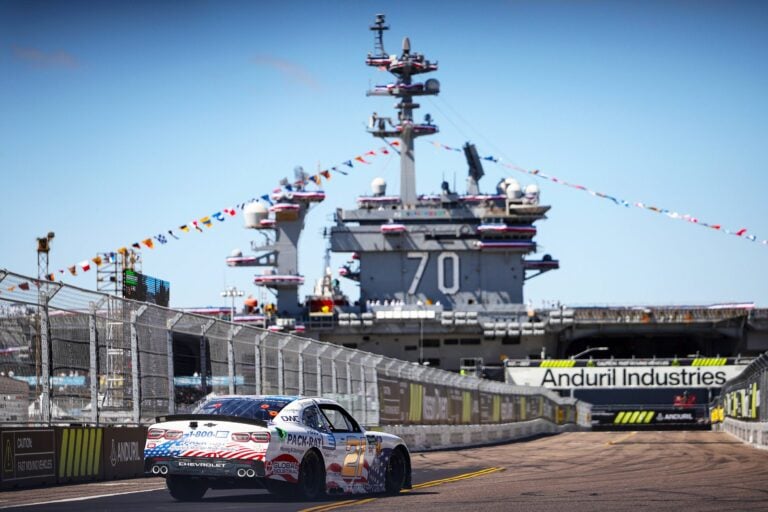 Austin Hill at Naval Base Coronado - San Diego CA - NASCAR O'Reilly Series