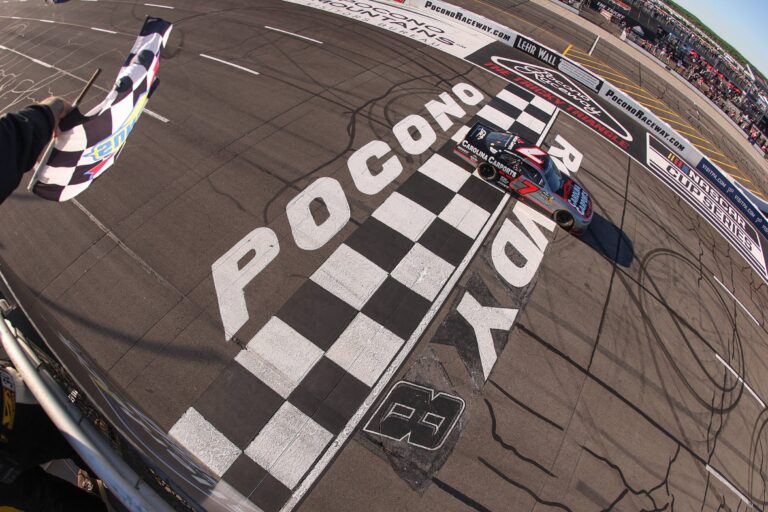 Justin Allgaier wins Pocono Raceway - NASCAR O'Reilly Series