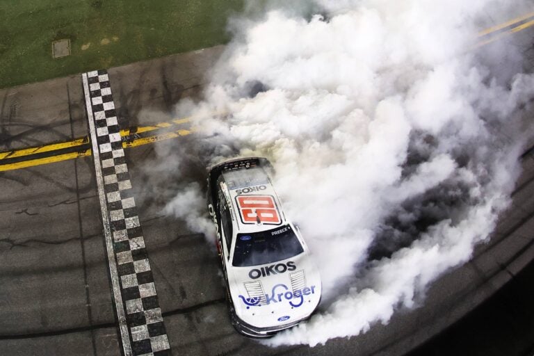 Ryan Preece - Burnout - Daytona International Speedway - NASCAR Cup Series