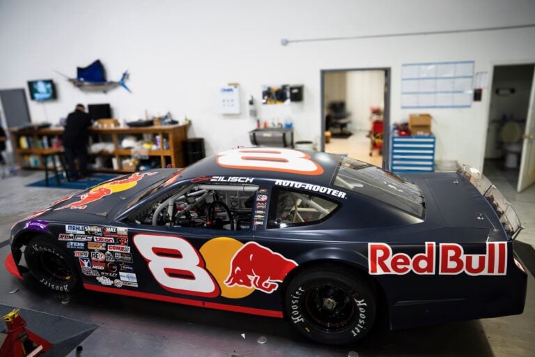 Connor Zilisch 8 Car - RedBull - CARS Tour Late Model Stock Car - Jr Motorsports Photo