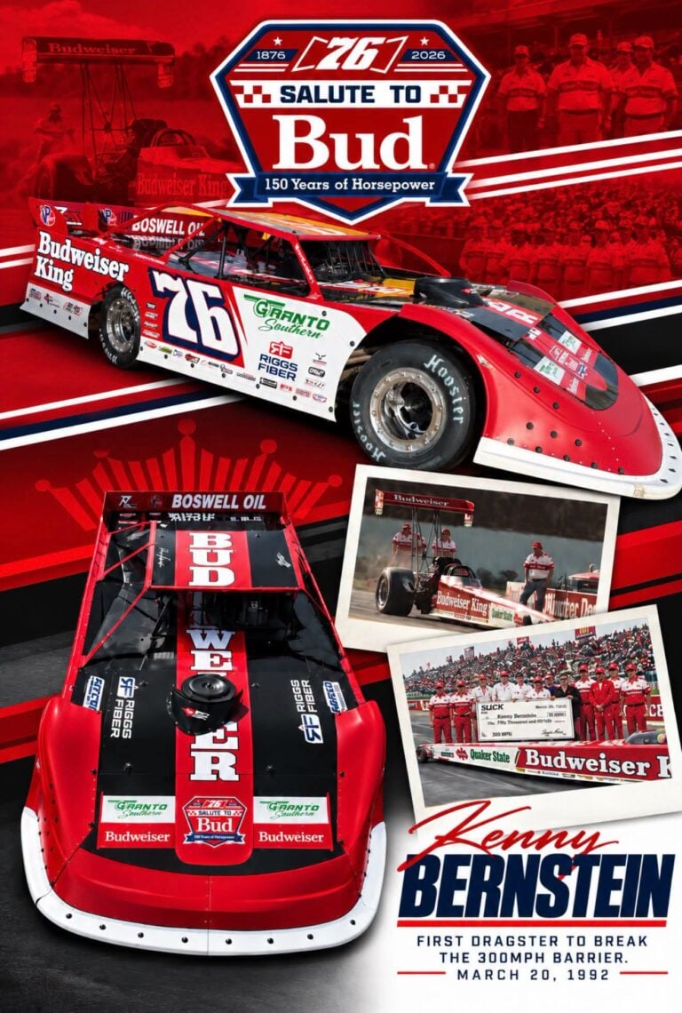 Brandon Overton - Kenny Bernstein - Dirt Late Model