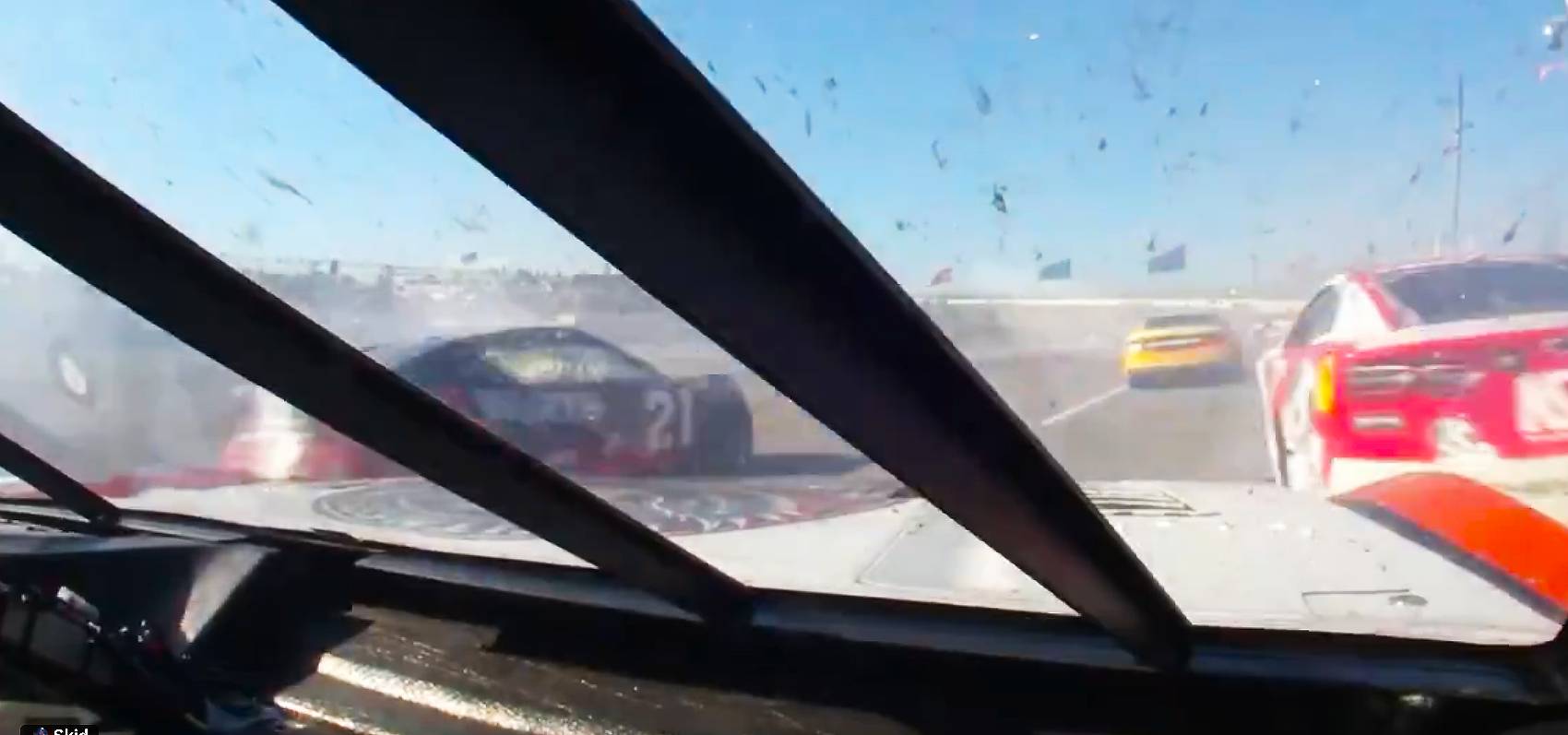 Gray Gaulding speeds through the Big One at Talladega (Video)