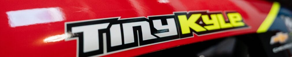 Kyle Larson - Tiny Kyle - Kyle Busch tribute car
