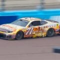 Riley Herbst vs Michael McDowell at Phoenix Raceway - NASCAR Cup Series - Crash