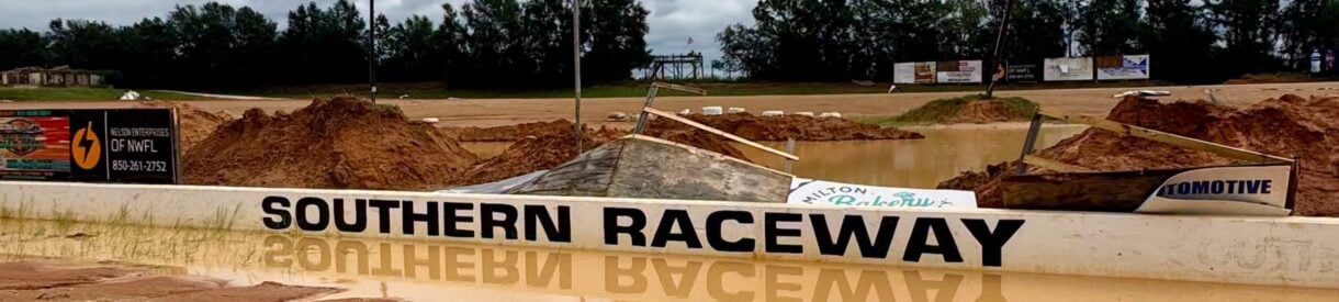 Southern Raceway hit by Hurricane Isaias