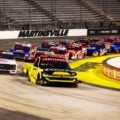 Tristan McKee leads at Martinsville Speedway - NASCAR Truck Series
